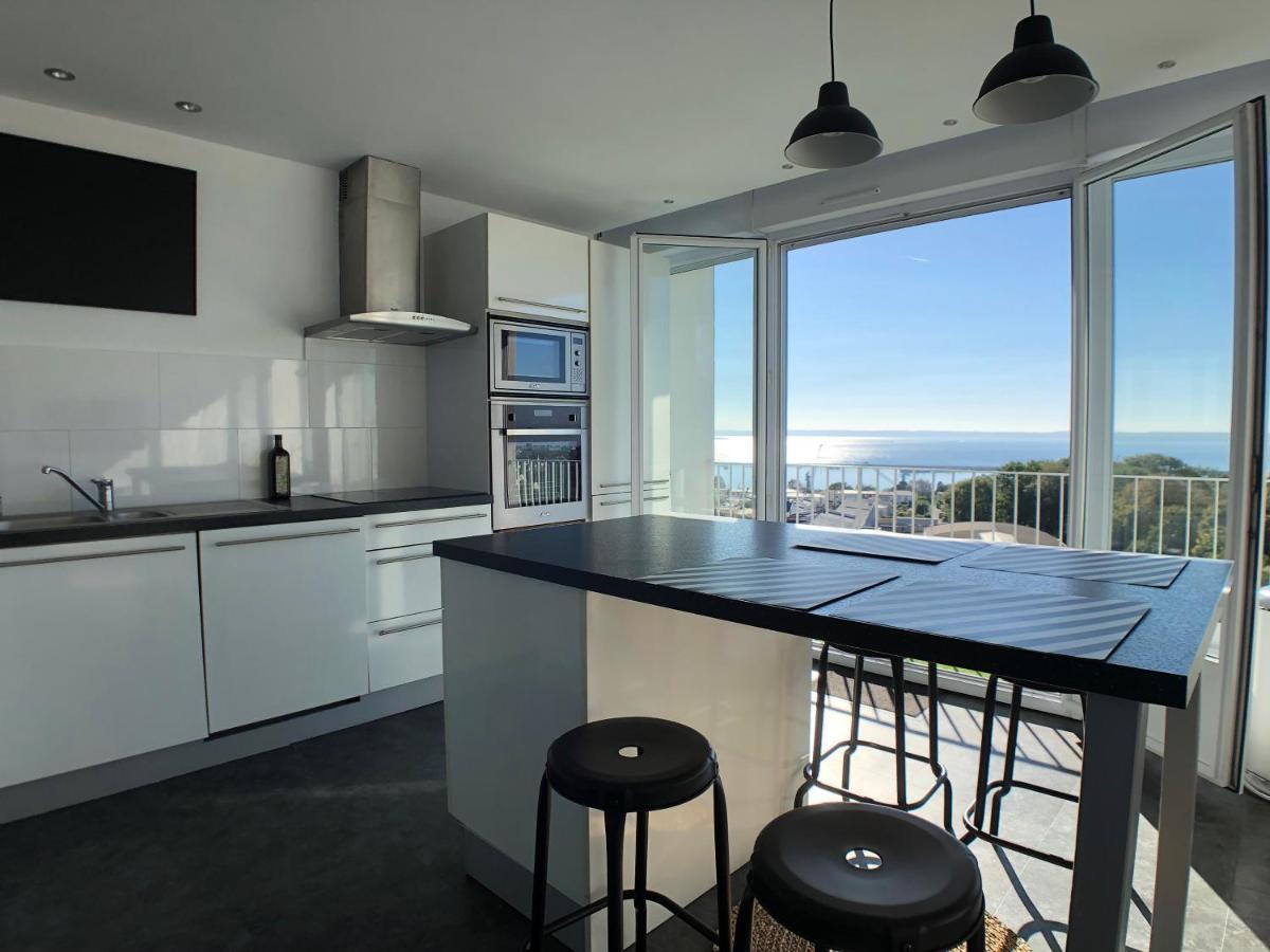 Superbe Appartement Avec Une Vue Mer Panoramique Brest Eksteriør bilde